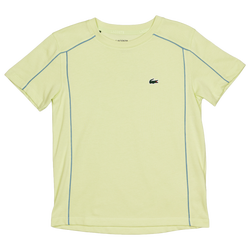 Grade School T-Shirts - Lacoste Lcb Piping Sport - Sencha-Abysse-Green