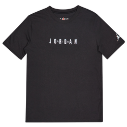 Primaire-College T-Shirts - Jordan Wordmark Emb - Black-Black
