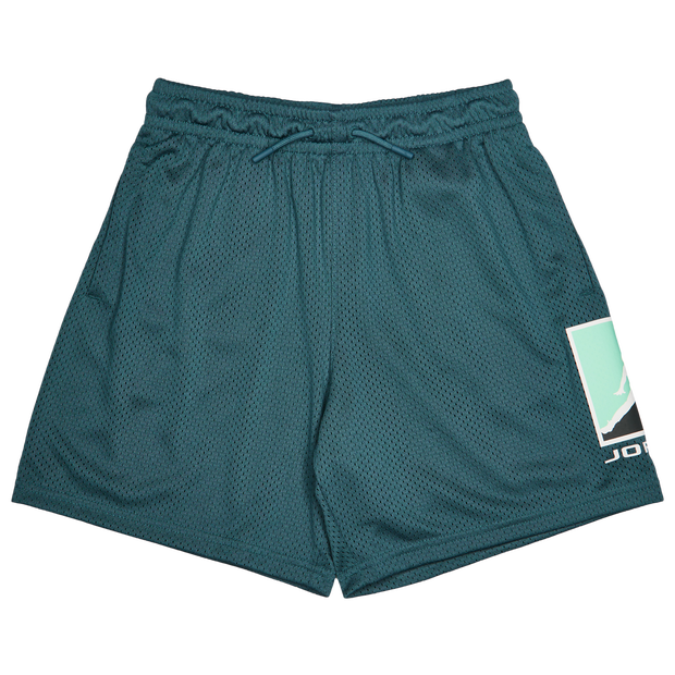 Jordan Brooklyn Gfx Block Niños Pantalones cortos - Verde - Talla 128 - 137 CM - Poly Mesh
