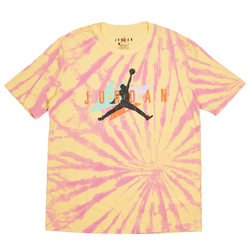 Grundschule T-Shirts - Jordan Festival Tie Dye - Lemon Wash-Multi