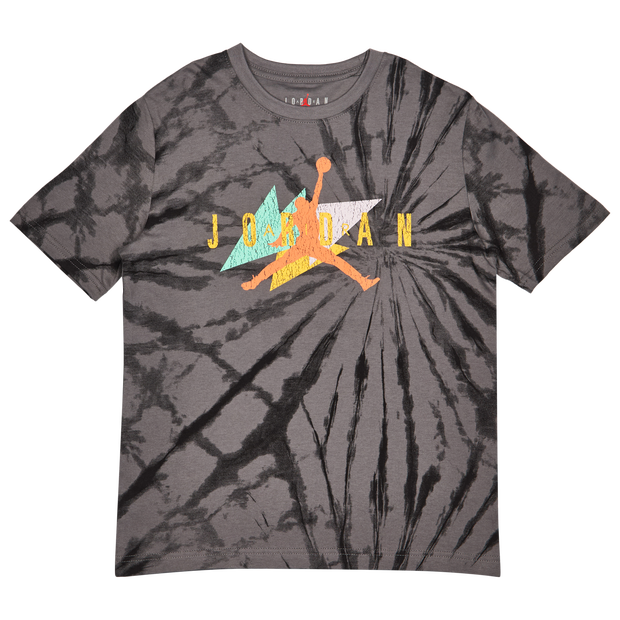 Jordan Festival Tie Dye Enfant - T-Shirts, Gris - Taille 158 - 170 CM - Jersey de coton