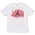 Jordan Distressed Gfx - Scuola elementare e media T-Shirts White-Red