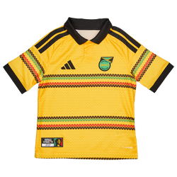 Grade School T-Shirts - adidas Jamaica Jff Home - Bold Gold-Bold Gold