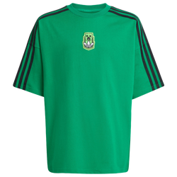 basisschool T-Shirts - adidas Originals X Minecraft Graphic T-shirt - Cotton Jersey-Green