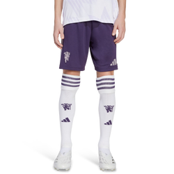 basisschool Korte Broeken - adidas Manchester United 25/26 Away Shorts - Poly Mesh-Aurora Plum
