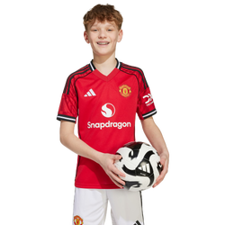 Scuola elementare e media Jerseys/Replicas - adidas Manchester United 25/26 Home Jersey - Poly Mesh-Mufc Red