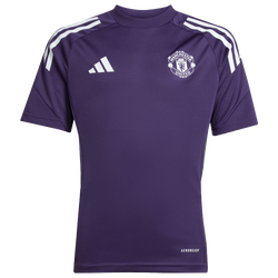 Scuola elementare e media Jerseys/Replicas - adidas Manchester United Tiro 25 Training Jersey - Poly Mesh-White