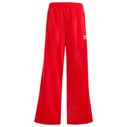 Scuola elementare e media Pantaloni - adidas Adicolor Junior Loose Firebird Tracksuit Bottoms - Poly Mesh-Better Scarlet