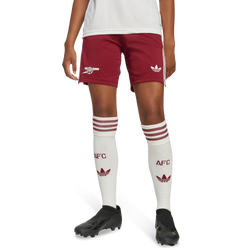 basisschool Korte Broeken - adidas Arsenal 25/26 Third Shorts - Team Coll Burgundy 2-Cloud White