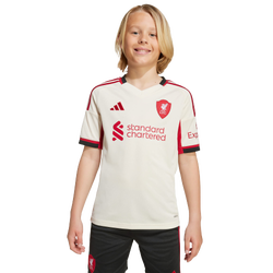 Primaire-College Jerseys/Replicas - adidas Liverpool Fc 25/26 Away Jersey - Wonder White-Wonder White