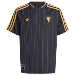 Primaria y colegio Jerseys/Replicas - adidas Manchester United Terrace Icons Jersey - Black-Black