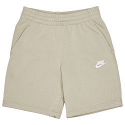 Primaria y colegio Shorts - Nike Club - Spruce Fog-White