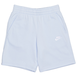 Grade School Shorts - Nike Club - Hydrogen Blue-White