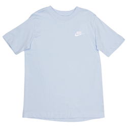 Grundschule T-Shirts - Nike Emb Futura Lbr - Hydrogen Blue-White