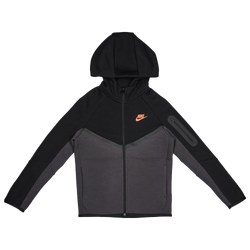 Grade School Hoodies - Nike Tech Fleece - Black-Anthracite-Black