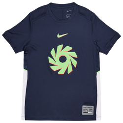 Primaire-College T-Shirts - Nike Eh Df Acd25 - Obsidian-White-Green Strike