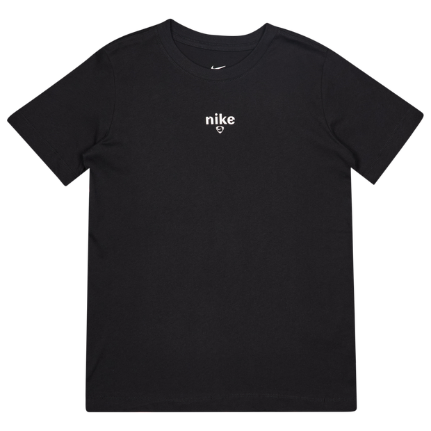 Nike Blur Kid's T-Shirts - Black - Size S - Cotton Jersey