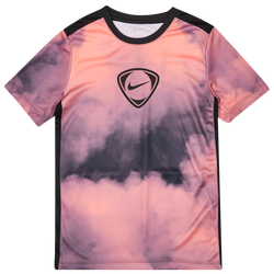 Primaria y colegio T-Shirts - Nike Acd+ Aop - Hot Lava-Black-Black