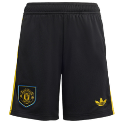 basisschool Korte Broeken - adidas Manchester United 25/26 Third Shorts - Black-Black