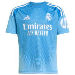 Primaire-College Jerseys/Replicas - adidas Real Madrid 25/26 Home Goalkeeper Jersey - Blue Burst-Ray Blue