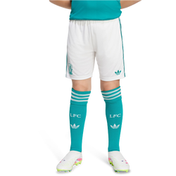 basisschool Korte Broeken - adidas Liverpool Fc 25/26 Third Shorts - White-White