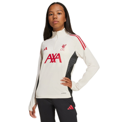 Primaire-College Vestes Zippees - adidas Liverpool Fc Tiro 25 Competition Top - Wonder White-Wonder White