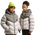 Nike Adp Puffer Colorblock - Grundschule Jackets Moon Particle-Cave Stone-White