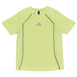 Grade School T-Shirts - adidas Tech Climacool - Frozen Lemon-Reflective Silver