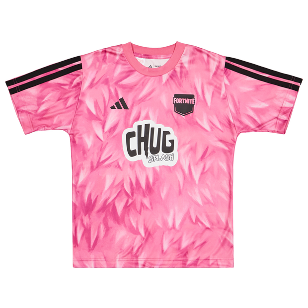 Adidas Fortnite Niños Camisetas - Rosa - Talla 123 - 129 CM - Poly Jersey