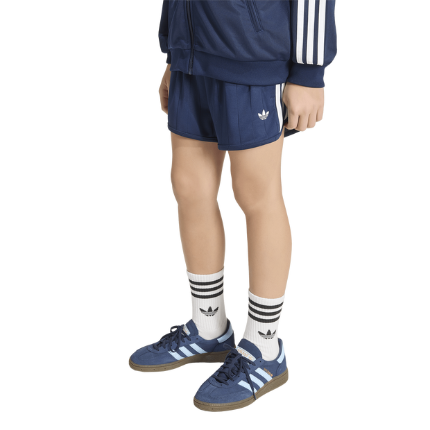 Adidas Pnstr Sprntr Niños Pantalones cortos - Azul - Talla 159 - 164 CM - Poly Jersey