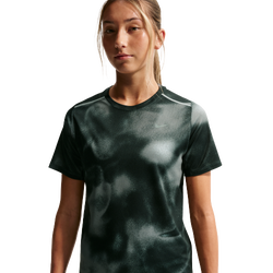 Primaire-College T-Shirts - Nike Df Miler Novel Aop - Black-Black-Reflective Silver