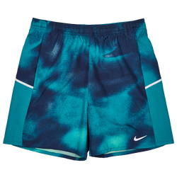 Grade School Shorts - Nike Df Miler Novel Aop - Bright Spruce-Bright Spruce