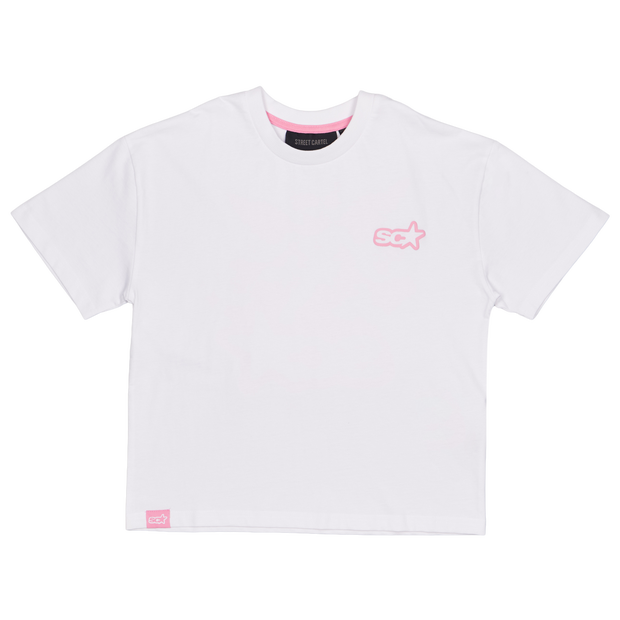 Street Cartel Dreamer Kleinkind T-Shirts - Weiß - Größe 140 - 152 CM - Baumwoll-Jersey