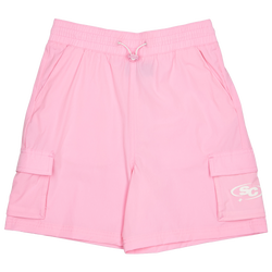 Grade School Shorts - Street Cartel Roland - Pink-White