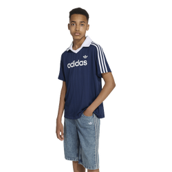 Grundschule T-Shirts - adidas Lse Pinstr - Night Indigo-Night Indigo