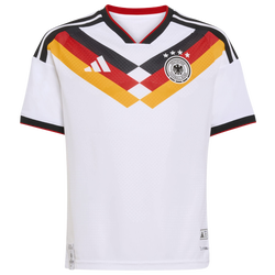 Grundschule Jerseys/Replicas - adidas Germany 26 Home Authentic Jersey - White-White