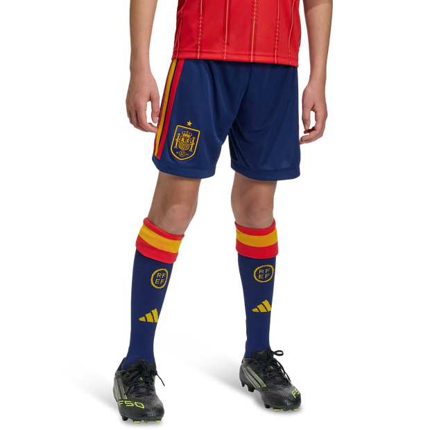 Adidas Spain Korte Broeken Kinder - Blauw - 176 CM - Poly Mesh