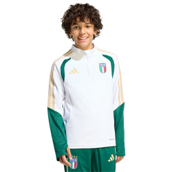 Scuola elementare e media T-Shirts - adidas Italy 26 Tiro Training Top - White-White