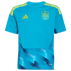 Primaria y colegio Jerseys/Replicas - adidas Spain 26 Home Goalkeeper Jersey - Bold Aqua-Bold Aqua