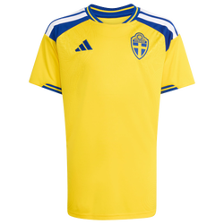 Grundschule Jerseys/Replicas - adidas Sweden 26 Home Kids Jersey - Yellow-Yellow