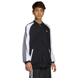 Scuola elementare e media Jackets - adidas Sst Loose Jacket - Black-White
