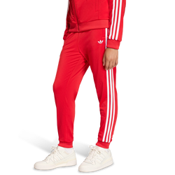 Grundschule Hosen - adidas Sst Track Bottoms - Better Scarlet-White