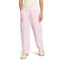 Grade School Pants - adidas Originals X Liberty London Track Bottoms - Clear Pink-Clear Pink