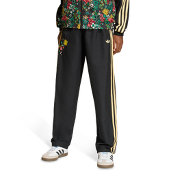 Grade School Pants - adidas Originals X Liberty London Track Bottoms - Black-Black