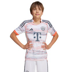 Scuola elementare e media Jerseys/Replicas - adidas Fc Bayern 25/26 Away Jersey - White-White
