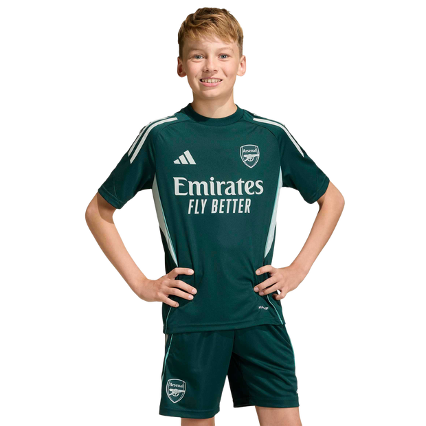 Adidas Arsenal Tiro 25 Competition Jersey Bambini - Maglie/Repliche Verde - Taglia 135 - 140 Cm - Poly Mesh