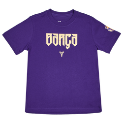 Grade School T-Shirts - Nike Fcb Kb Barca - Field Purple-Field Purple