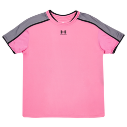 Primaria y colegio T-Shirts - Under Armour Challanger - Pink Frenzy-Titan Gray-Black