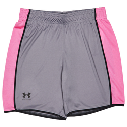 Primaria y colegio Shorts - Under Armour Challanger - Titan Gray-Pink Frenzy-Black