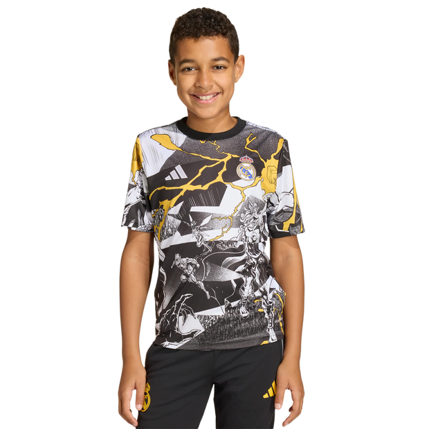 Adidas Real Madrid Bambini - Maglie/Repliche Bianco - Taglia 135 - 140 CM - Poly Mesh